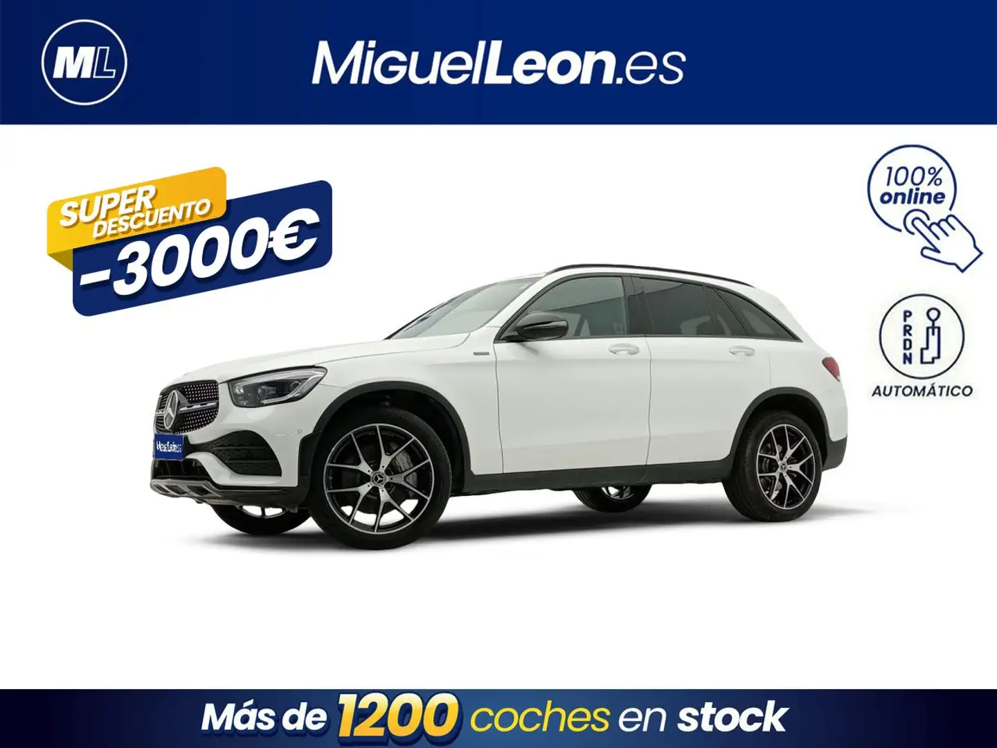 Mercedes-Benz GLC 300 de 4MATIC Blanco - 1