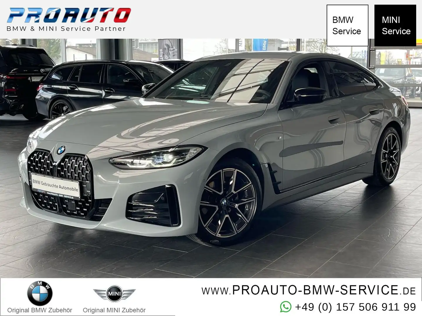 BMW 420 GC M-Sport LED/HUD/LiveCoPro/ACC/Shadow Gris - 1