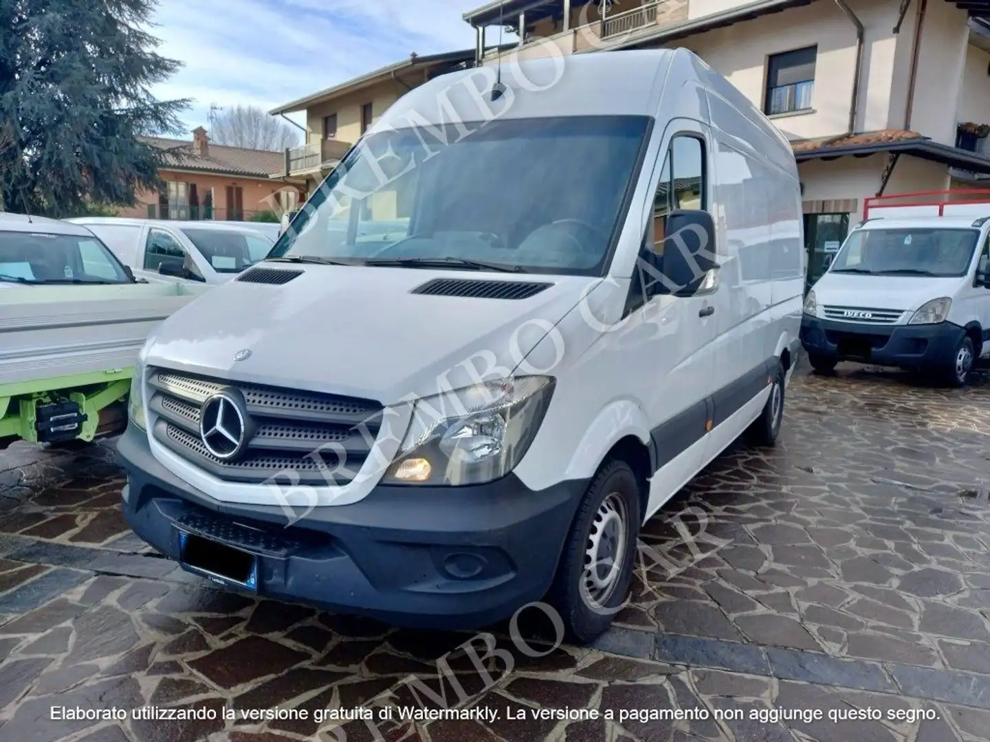 Mercedes-Benz Sprinter F43/35 310 CDI TA Furgone Blanc - 1