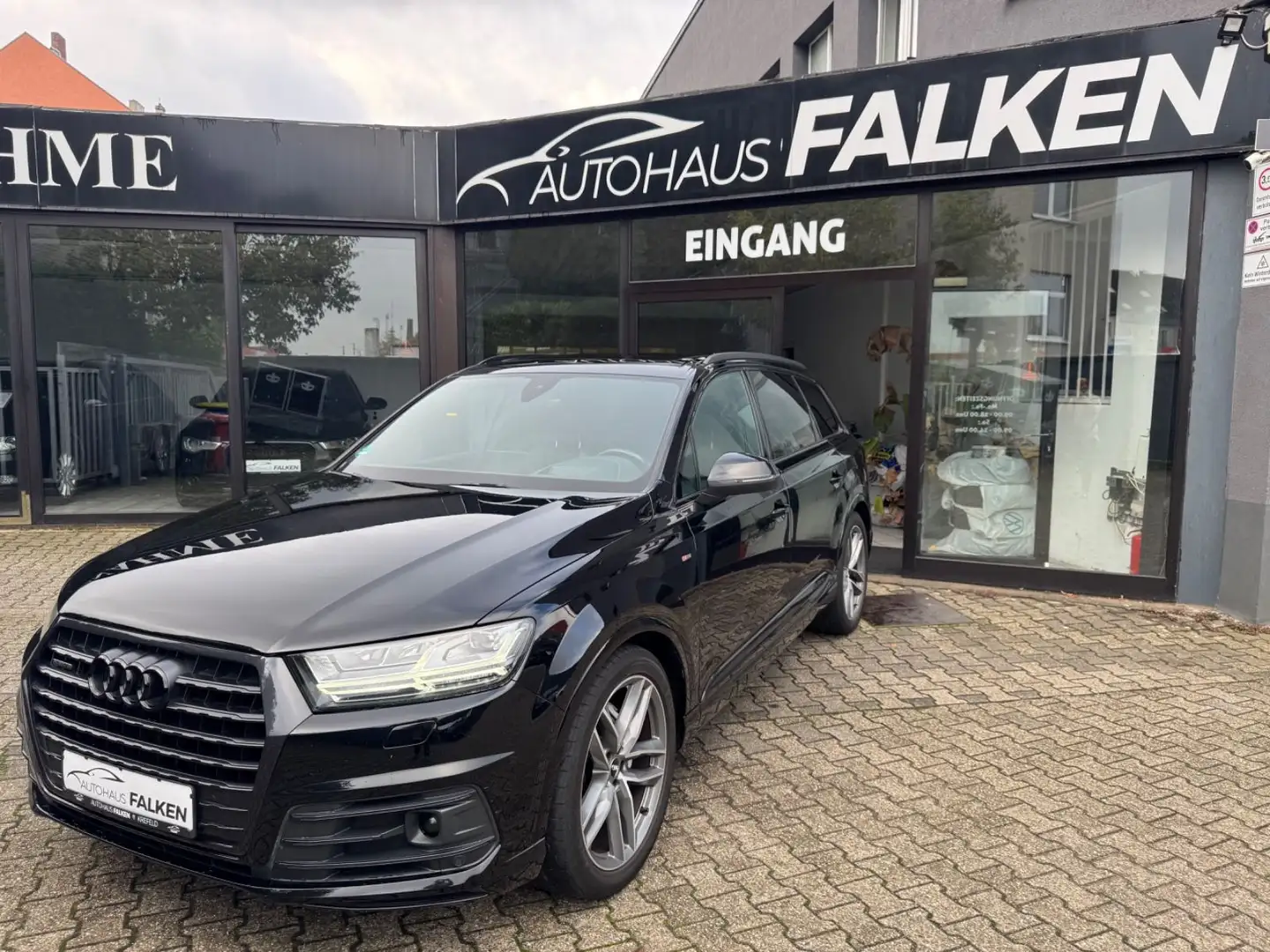 Audi Q7 3.0 TDI S Line ACC HUDPANO KESSY SIDE&LANE 2H Noir - 1