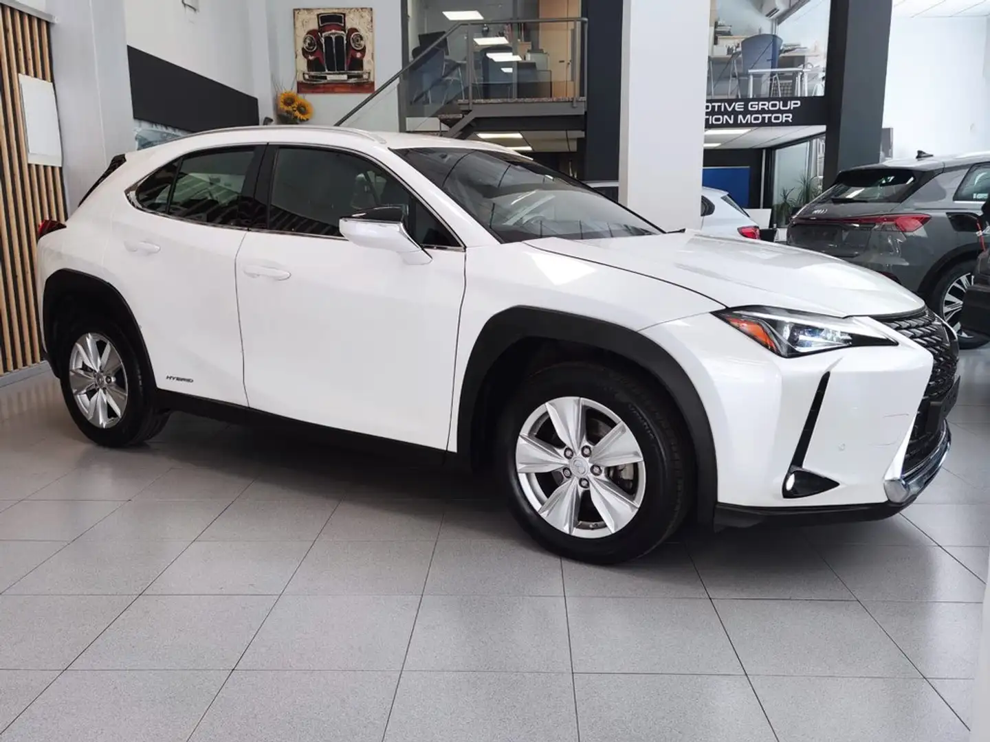 Lexus UX 250h 2.0 Business 4WD Navigation Blanc - 2