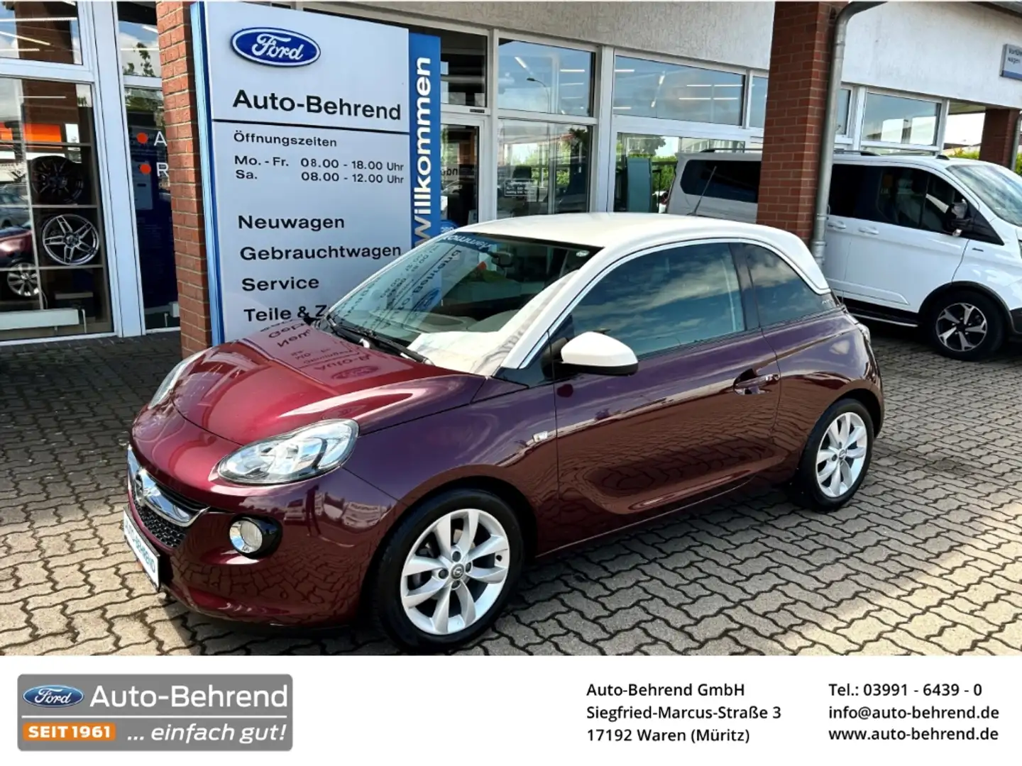 Opel Adam Jam PDC Lenkradheizung Bluetooth Rot - 1