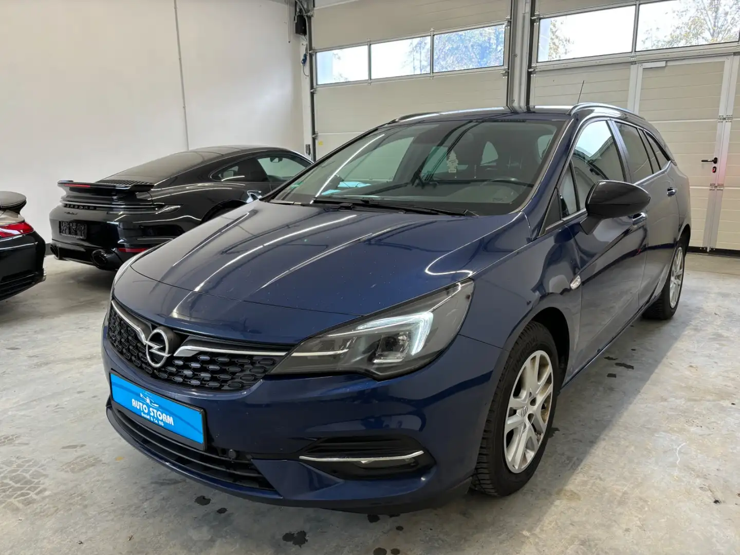 Opel Astra K Sports Tourer 1.5 D Edition Business*LED*R-KAM*W Blau - 1