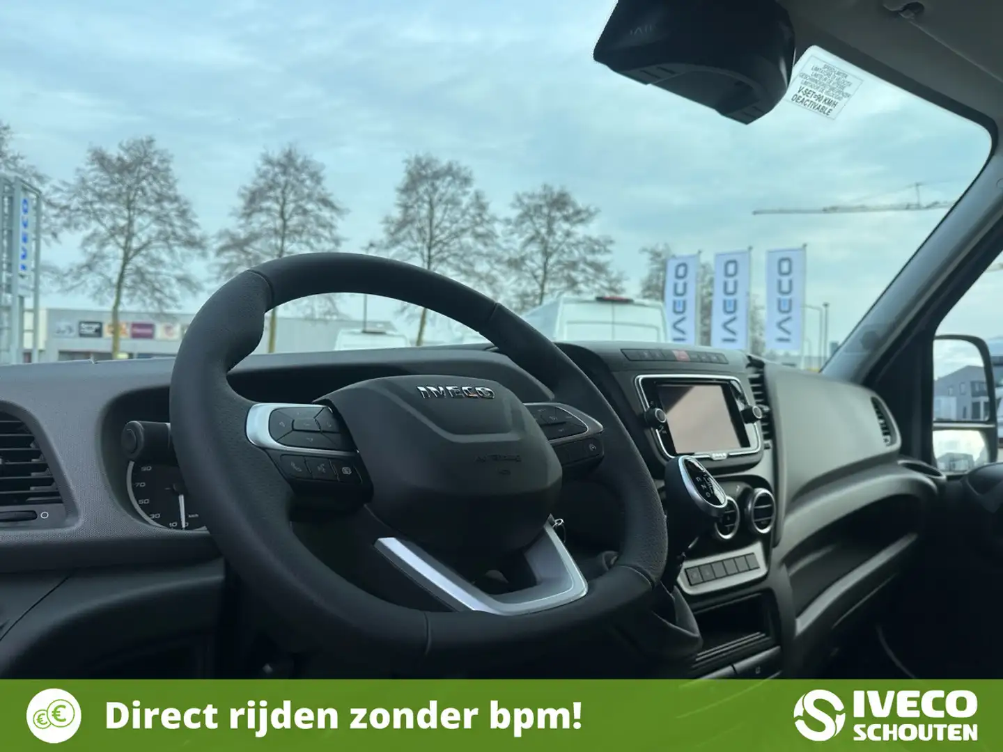 Iveco Daily MY21 35S14A8 Automaat Openlaadbak van der Horst WB Wit - 2