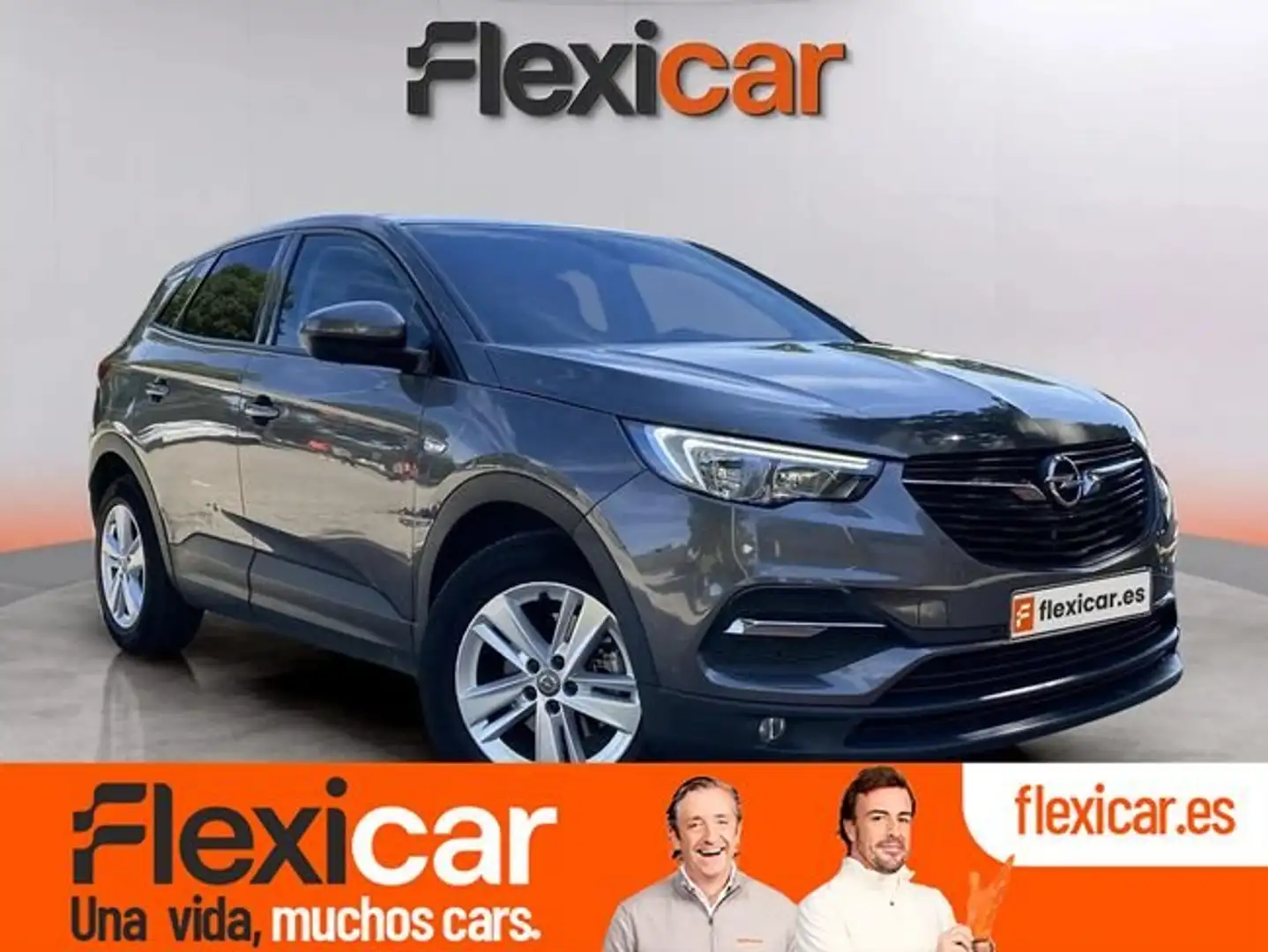 Opel Grandland X 1.2 Turbo Selective Gris - 1