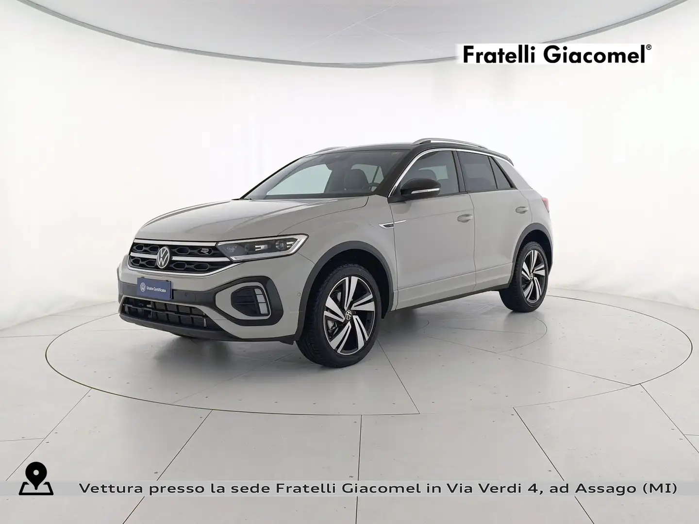 Volkswagen T-Roc 1.5 tsi r-line plus Grigio - 1