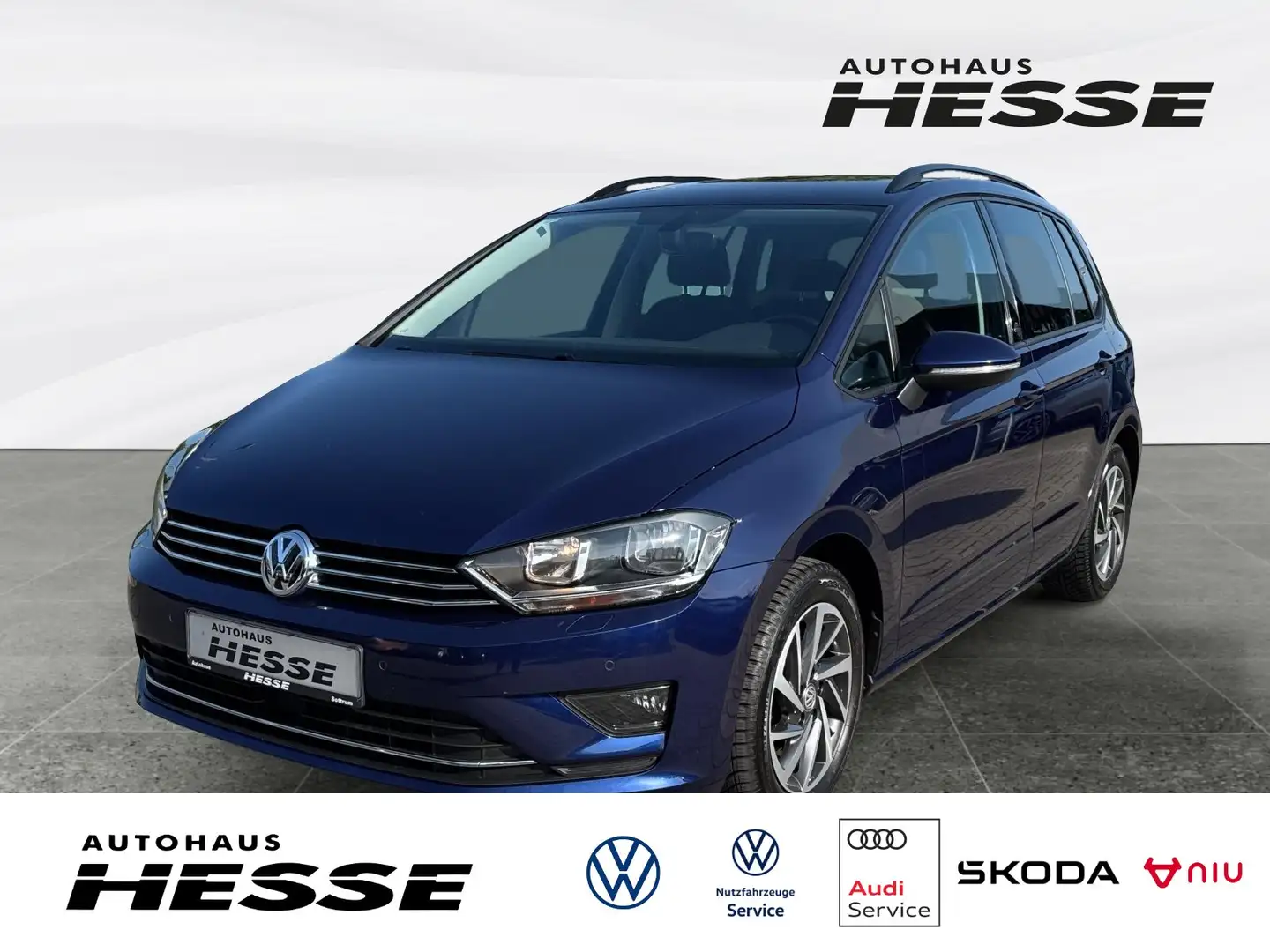 Volkswagen Golf Sportsvan 1.2 TSI Sound AHK PDC GRA Blau - 1