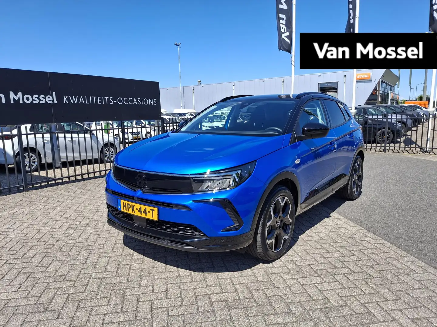 Opel Grandland 1.6 Turbo Plug-In Hybrid GS | 225 PK | Leder & Mem Blauw - 1