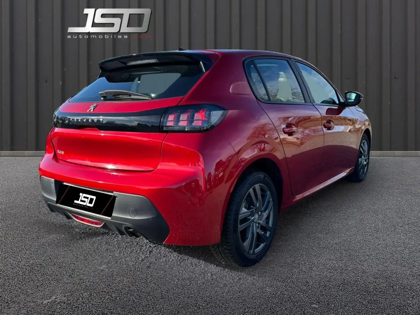 Peugeot 208 BlueHDi 100 S\u0026S BVM6 Active Pack Rouge - 2