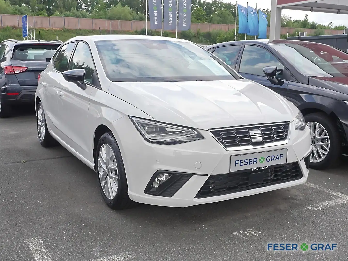 SEAT Ibiza FR 1.0 TSI NAVI/R-KAMERA/LED Blanc - 2