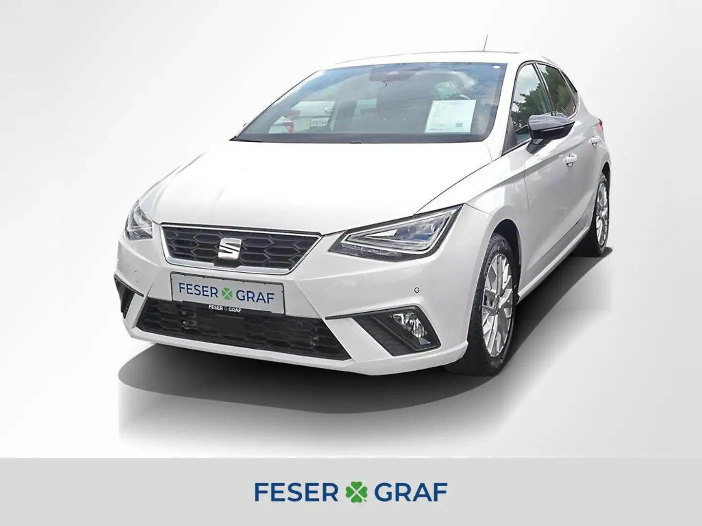 SEAT Ibiza FR 1.0 TSI NAVI/R-KAMERA/LED Blanc - 1