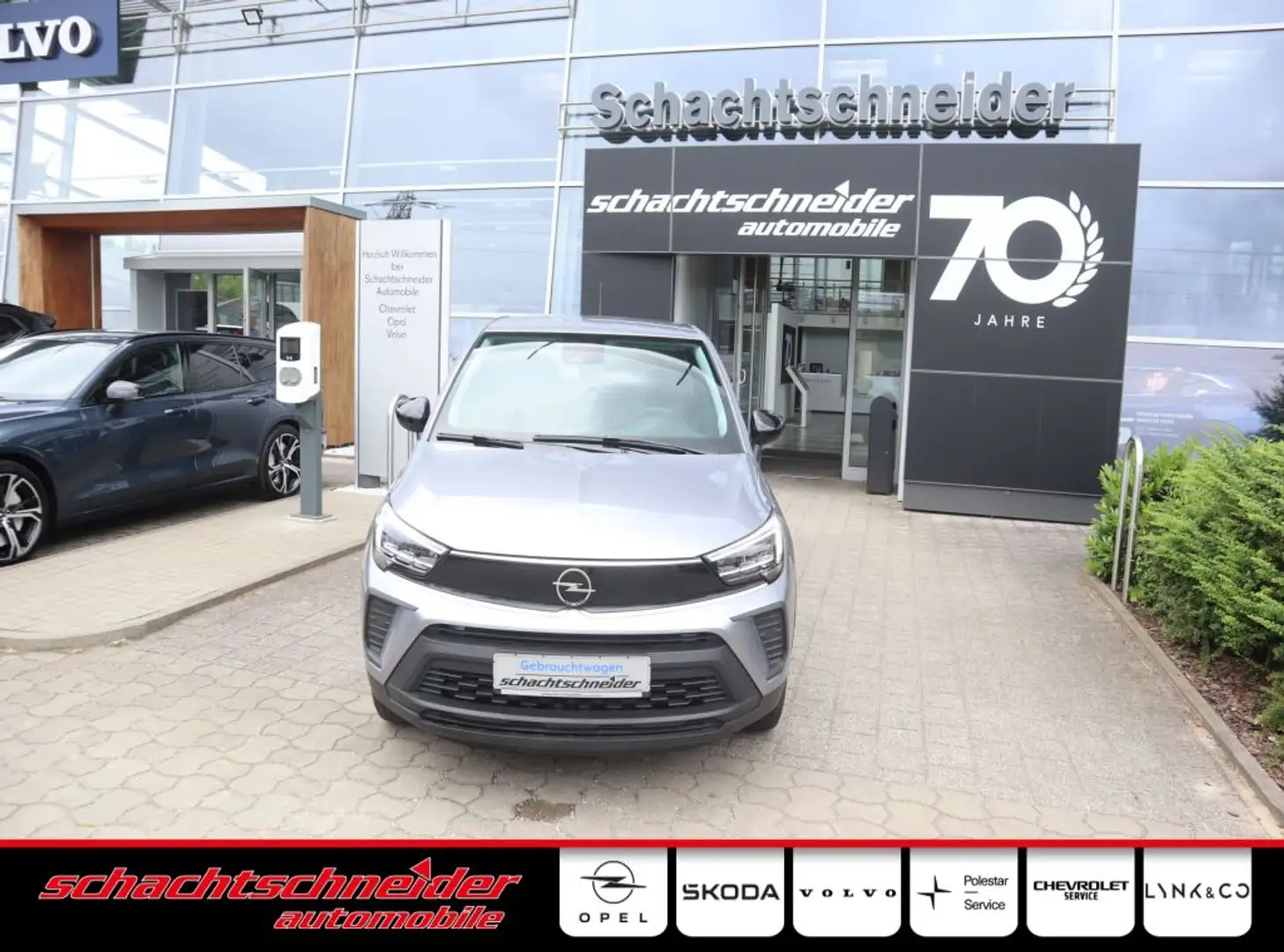 Opel Crossland Edition 1.2 Aut.+LED+Kamera+Allwetter Argent - 1