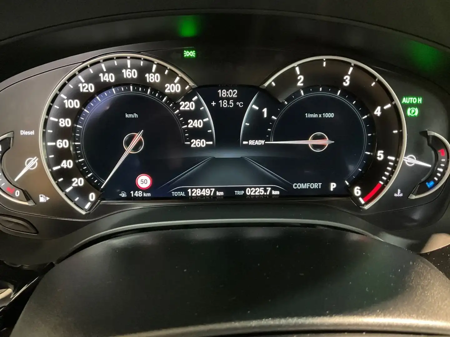 BMW 520 520d Aut. Sport Line Weiß - 2