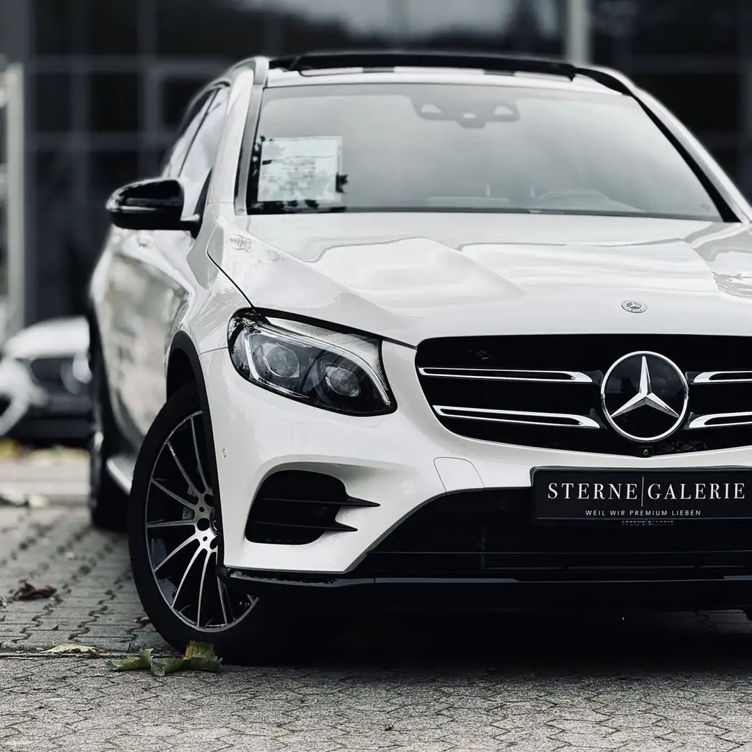 Mercedes-Benz GLC 350 d 4MATIC AMG-LINE/DIAMANT/PANO/AHK/360°/ Weiß - 1