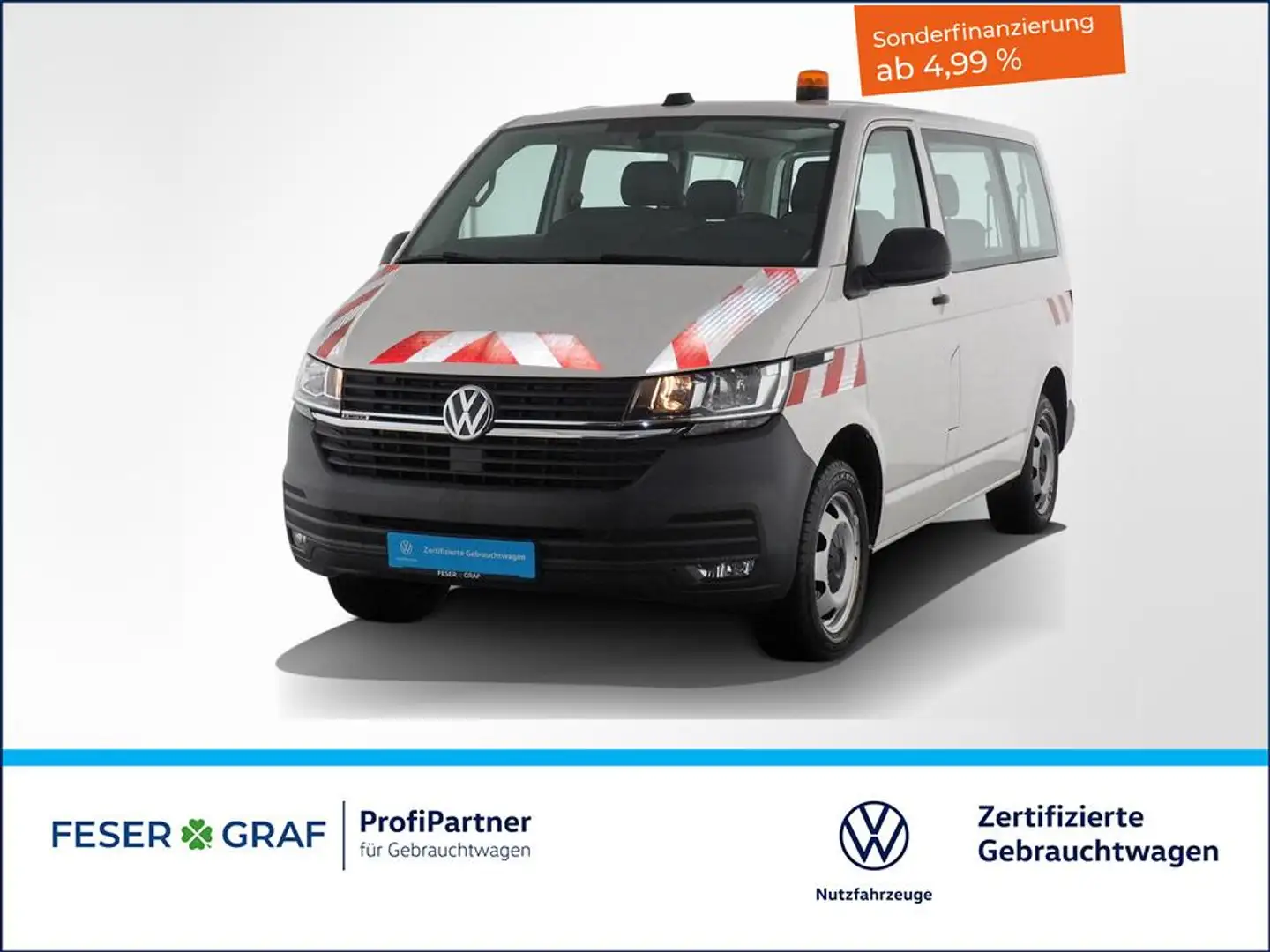 Volkswagen T6.1 Kombi 6.1 TDI 4x4 DiffSperre 2xKlima Standh 5Sitze Blanco - 1