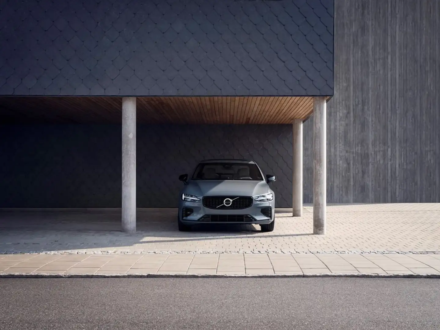 Volvo S60 B4 Benzine Plus Dark Grigio - 1