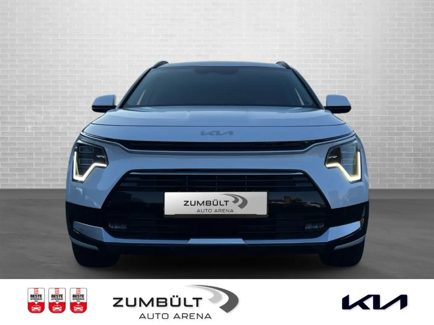 Kia Niro Spirit 1.6 PHEV 126 KW +Technologie Glasdach Relax Weiß - 2