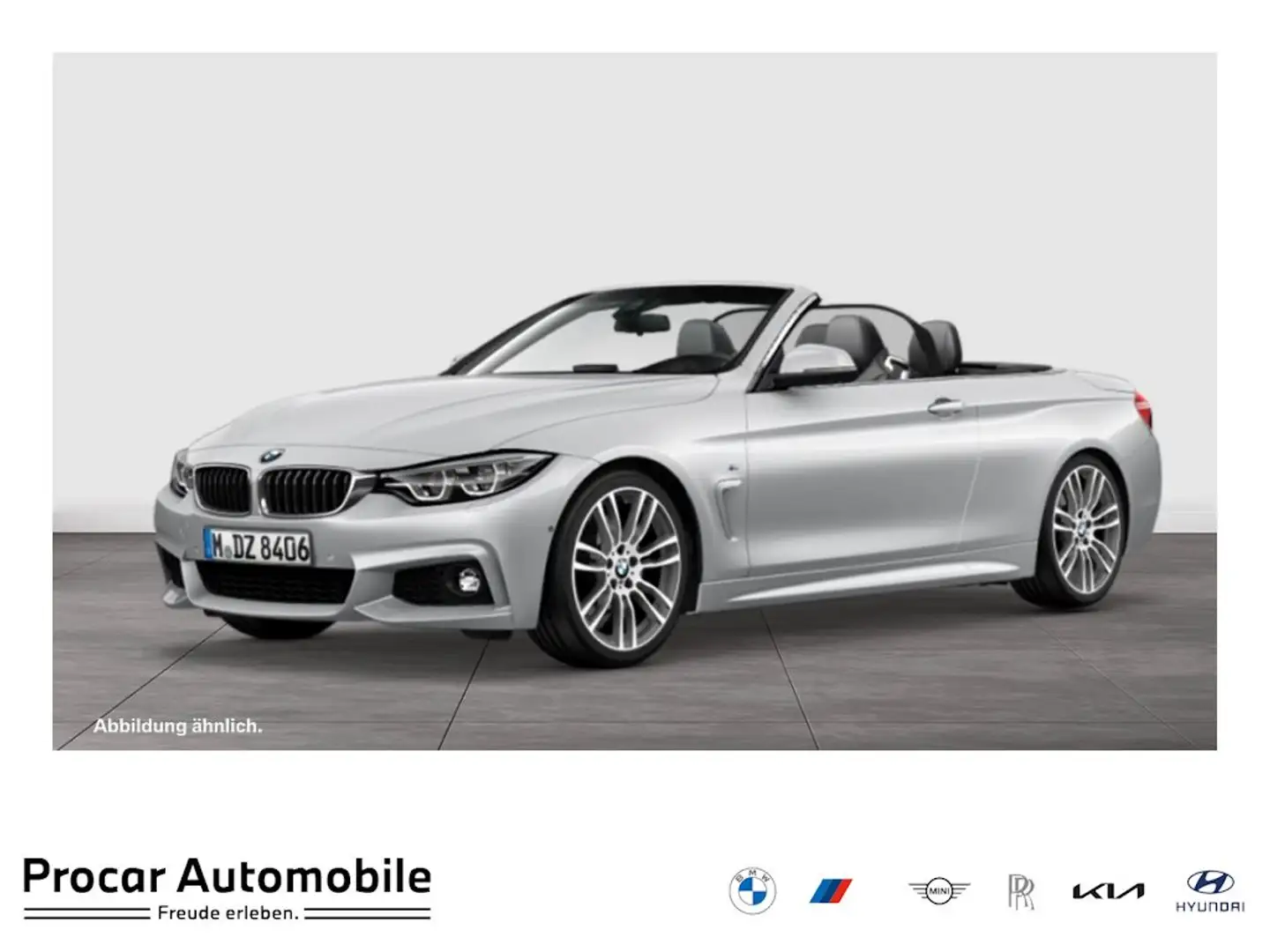 BMW 430 i M SPORT+HuD+KAMERA+DA+NAVI Grau - 1