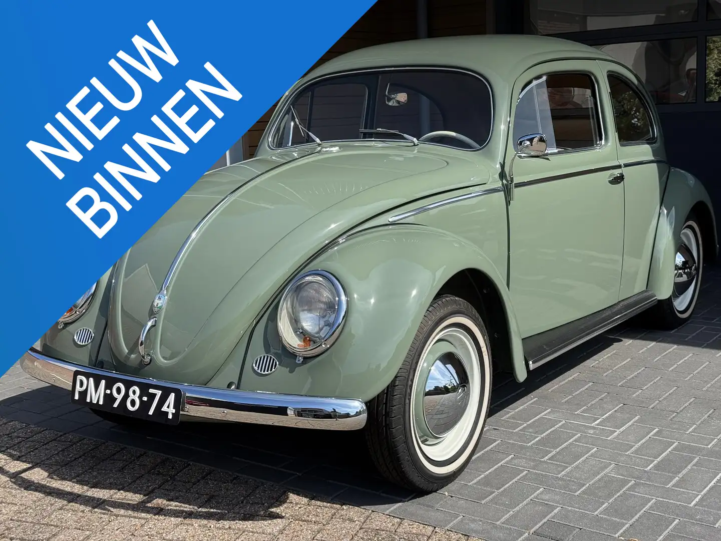 Volkswagen Kever Ovaal Groen - 1