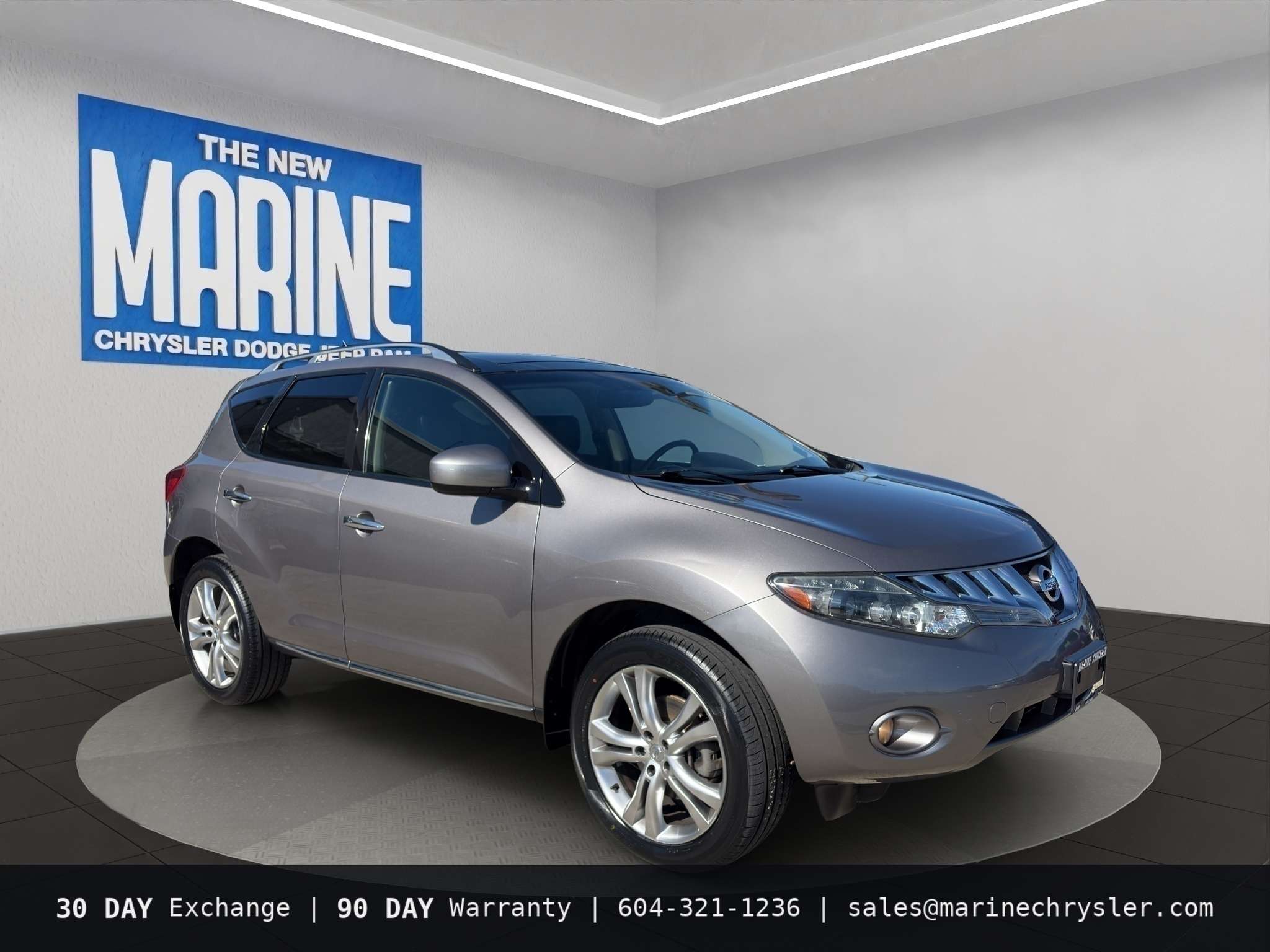 Gray 2009 Nissan Murano SUV / Crossover All-Wheel Drive Automatic