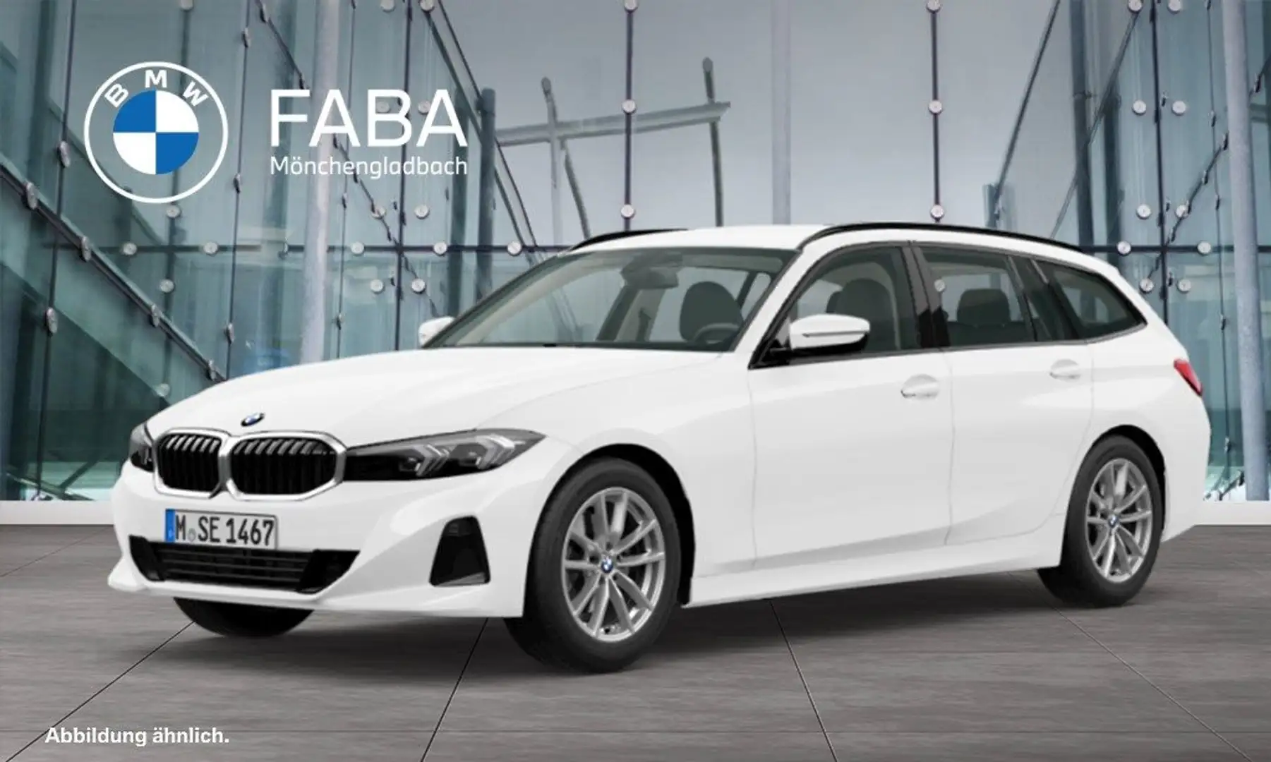 BMW 318 i Touring DAB RFK Komfortzg. Tempomat Shz Weiß - 1