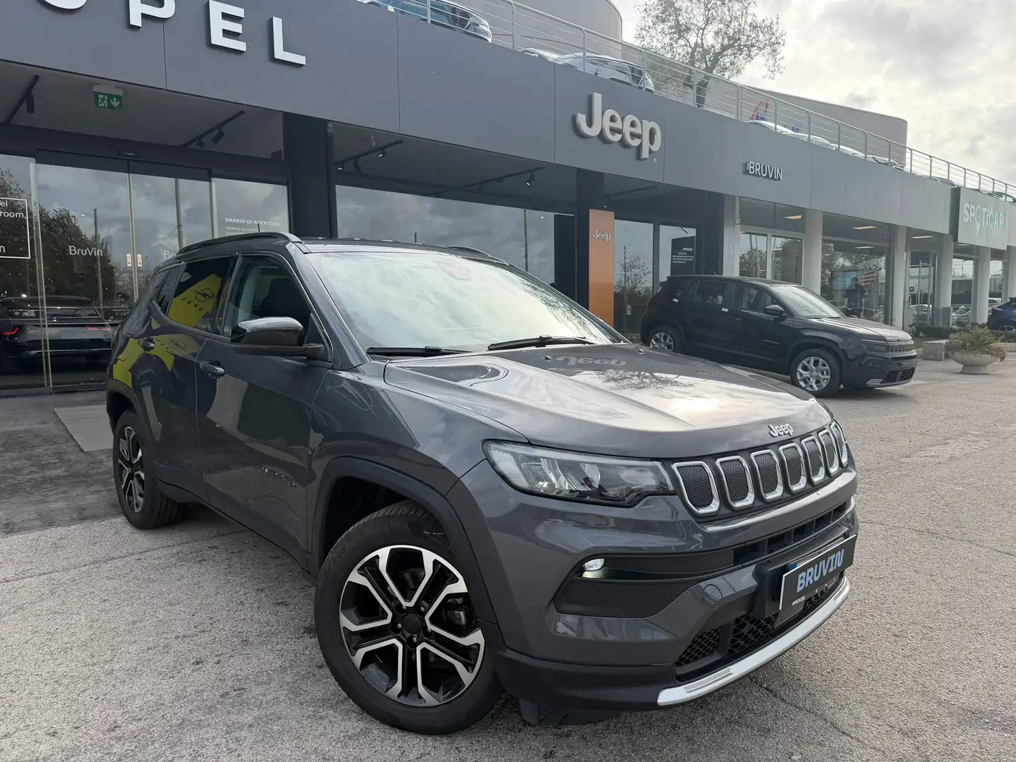 Jeep Compass Compass II 2021 1.6 mjt Limited 2wd 130cv Grigio - 2