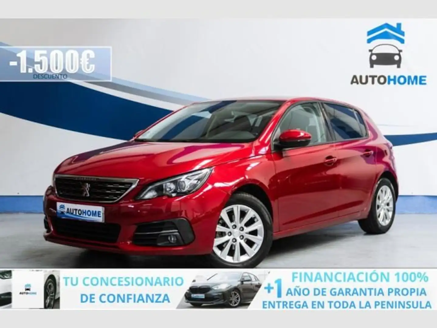 Peugeot 308 5p Style PureTech 110 S&S 6 Vel. MAN Rojo - 1