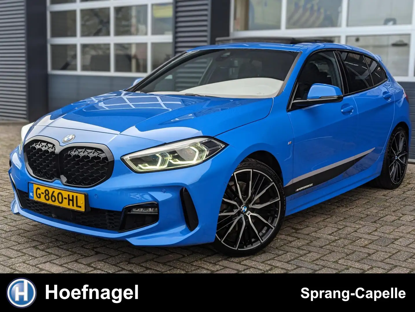 BMW 118 1-serie 118i M Sport |19 inch|Schuifdak|HeadUpDisp Blu/Azzurro - 1