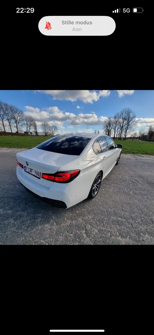 BMW 520 520d Aut. M Sport Edition Blanc - 2