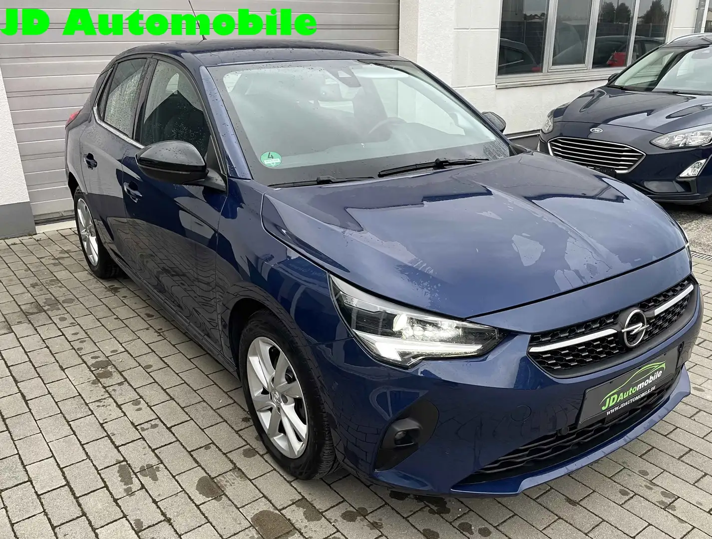 Opel Corsa F 1.5 Elegance NAVI LED SHZ LRHZ NL Blau - 1