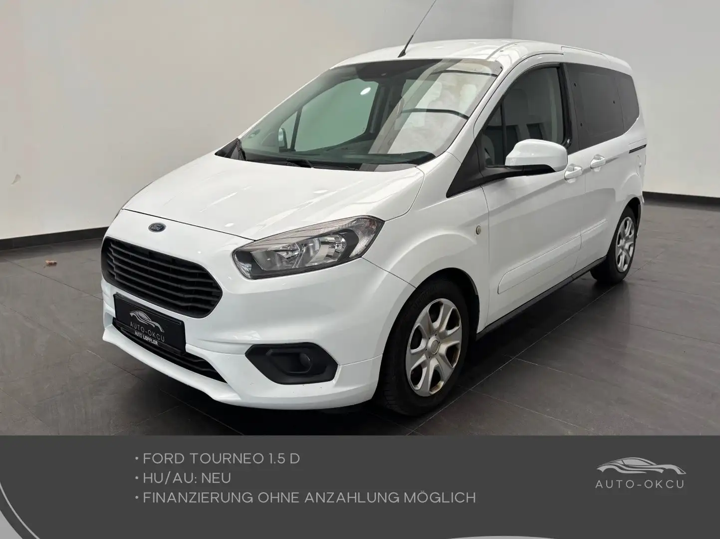 Ford Tourneo Courier 1.5 TD 5 SITZER/KLIMA/PDC/HU:NEU Weiß - 1