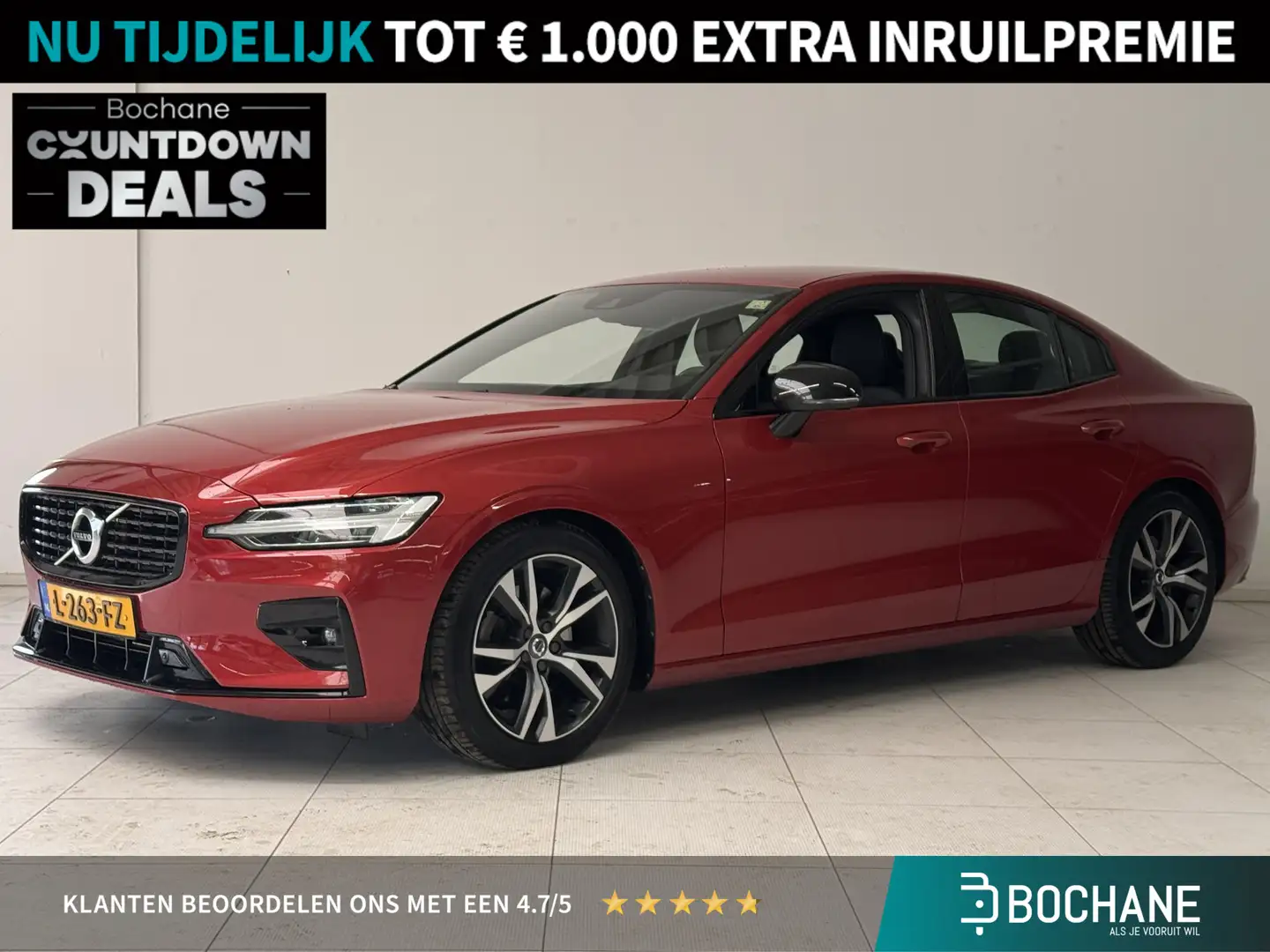 Volvo S60 2.0 B4 R-Design | Adaptieve cruise control | Elekt Orange - 1