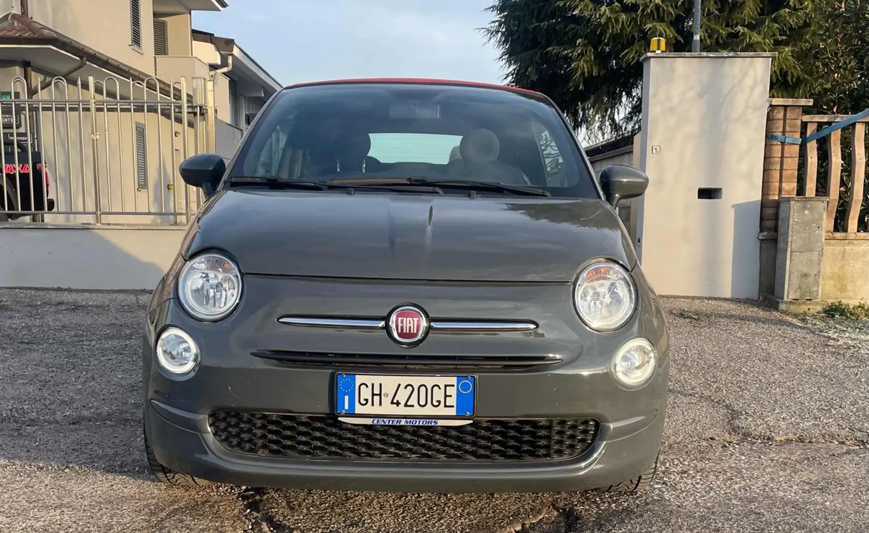 Fiat 500 C 1.0 Hybrid Dolcevita Grau - 1