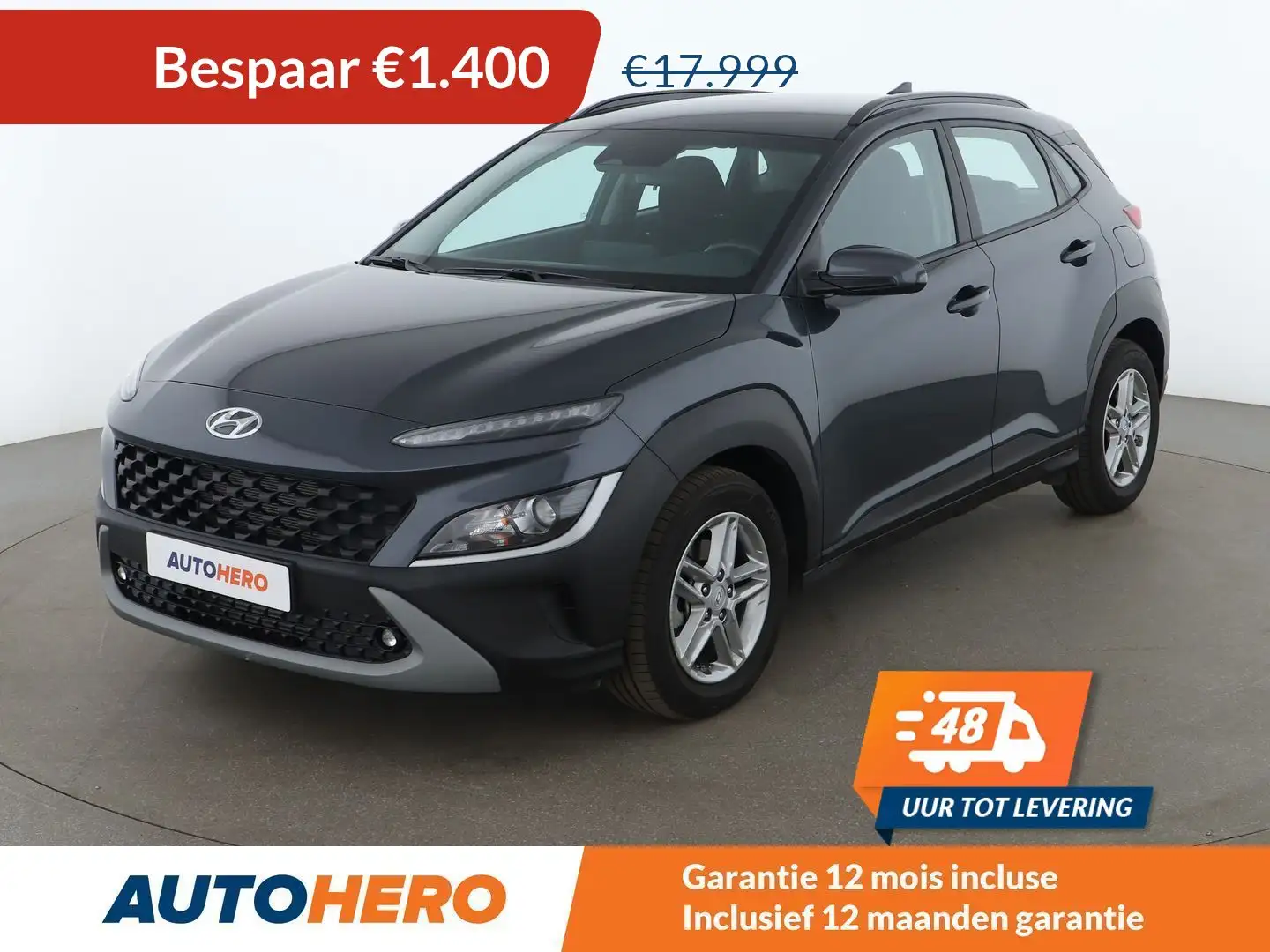 Hyundai KONA 1.0 T-GDI Edition 30 2WD Сірий - 1
