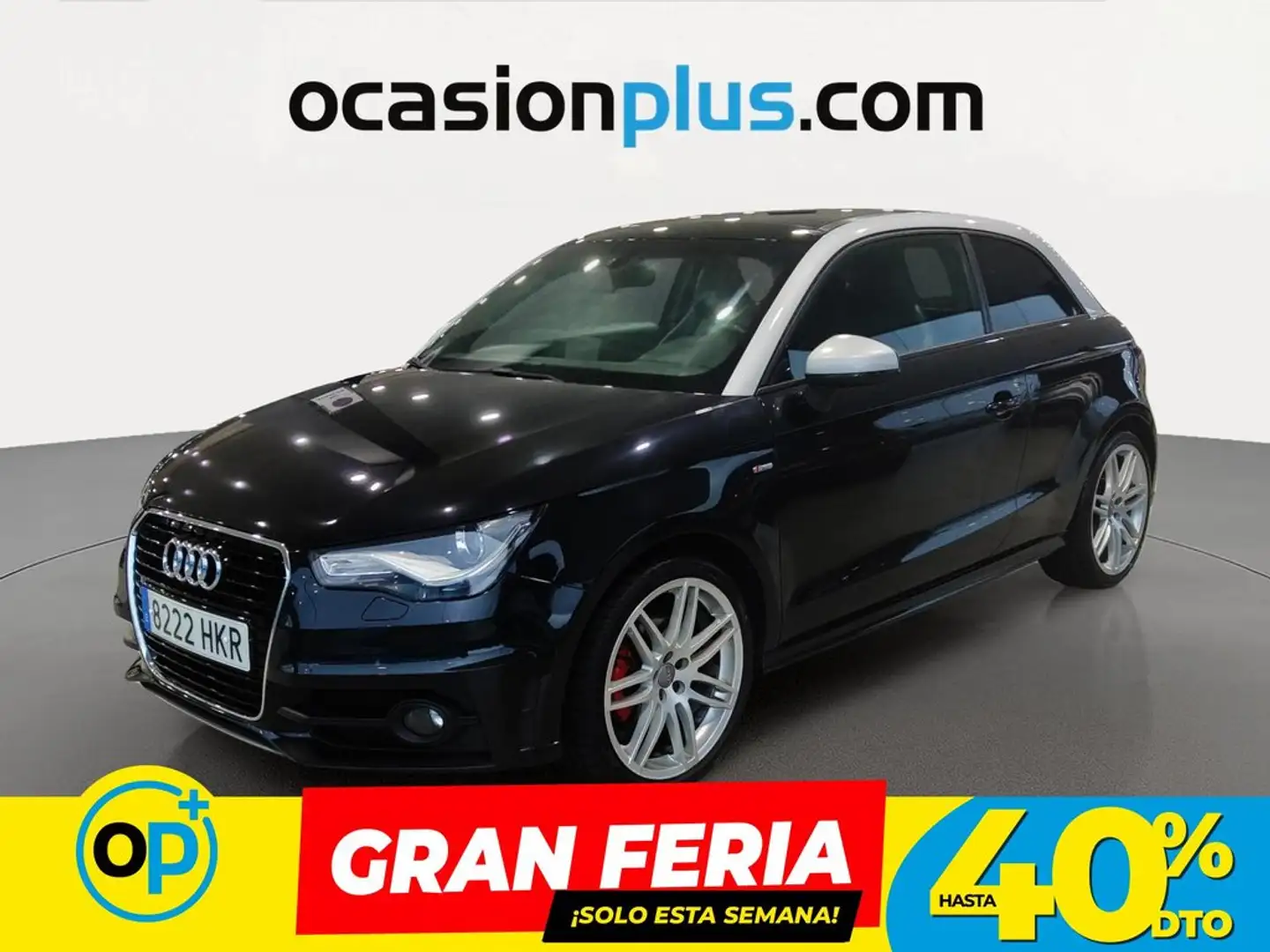 Audi A1 1.4 TFSI Ambition S-Tronic 185 Negro - 1