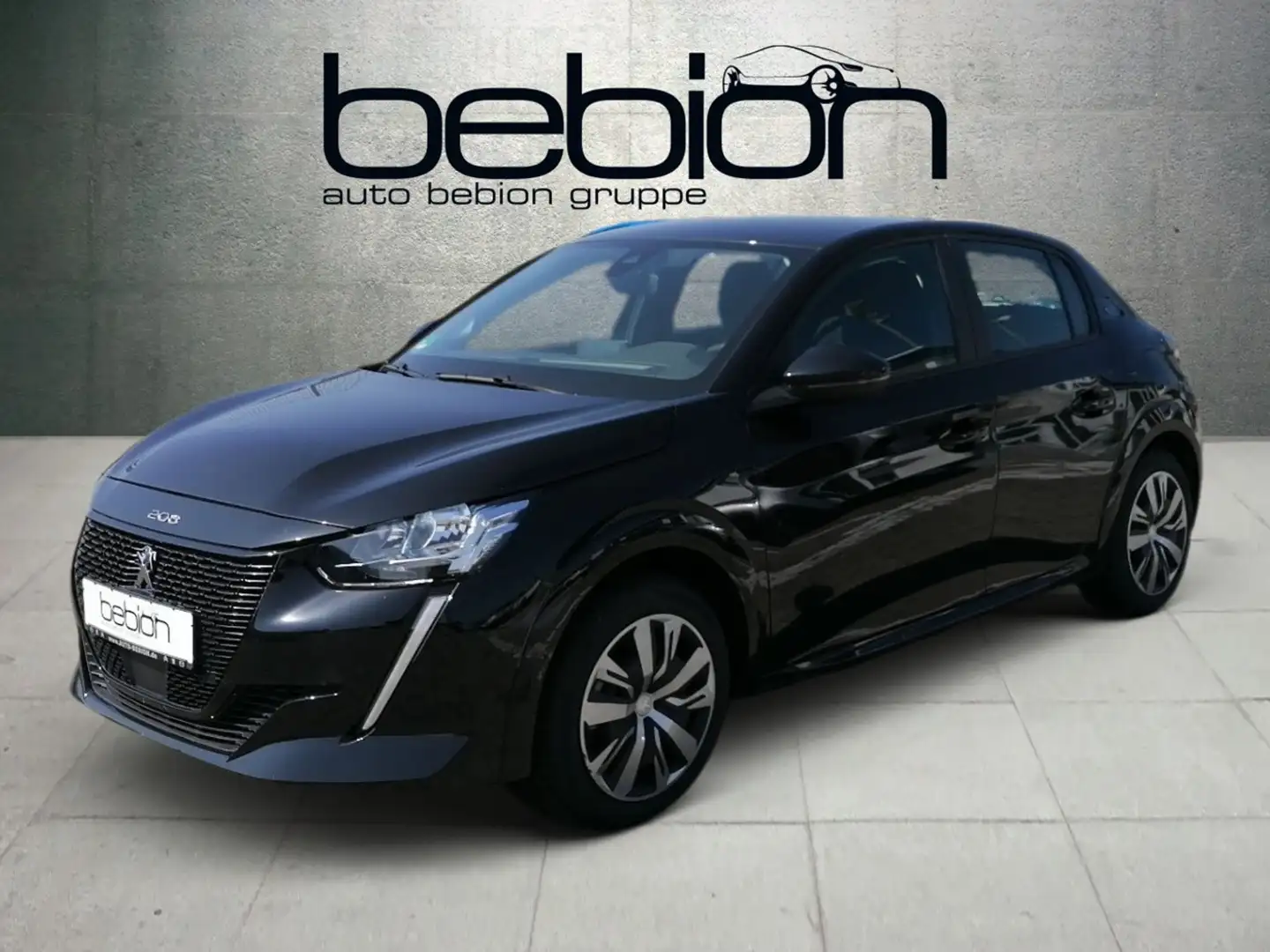 Peugeot 208 e- 136 (e-) e- Active Navi LED KeyLess AUT Zwart - 2