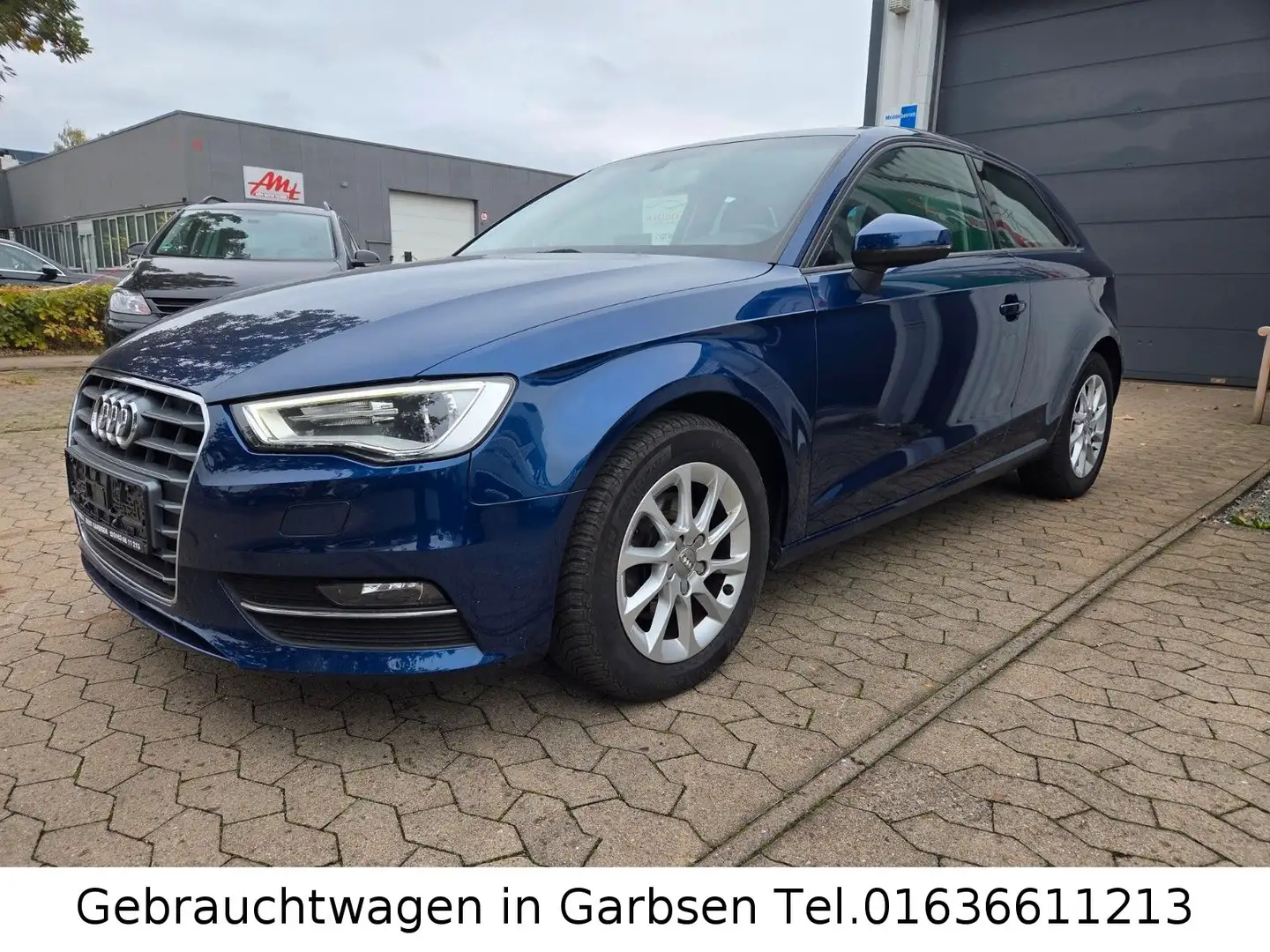 Audi A3 1.6 TDI Attraction Xenon AHK Klimatronic Blau - 2