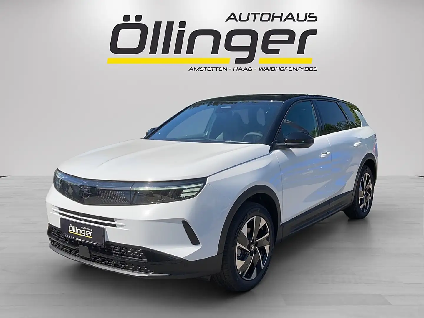 Opel Grandland 1.2 MHEV GS Aut. + AHK + Panorama Glasdach! Weiß - 1