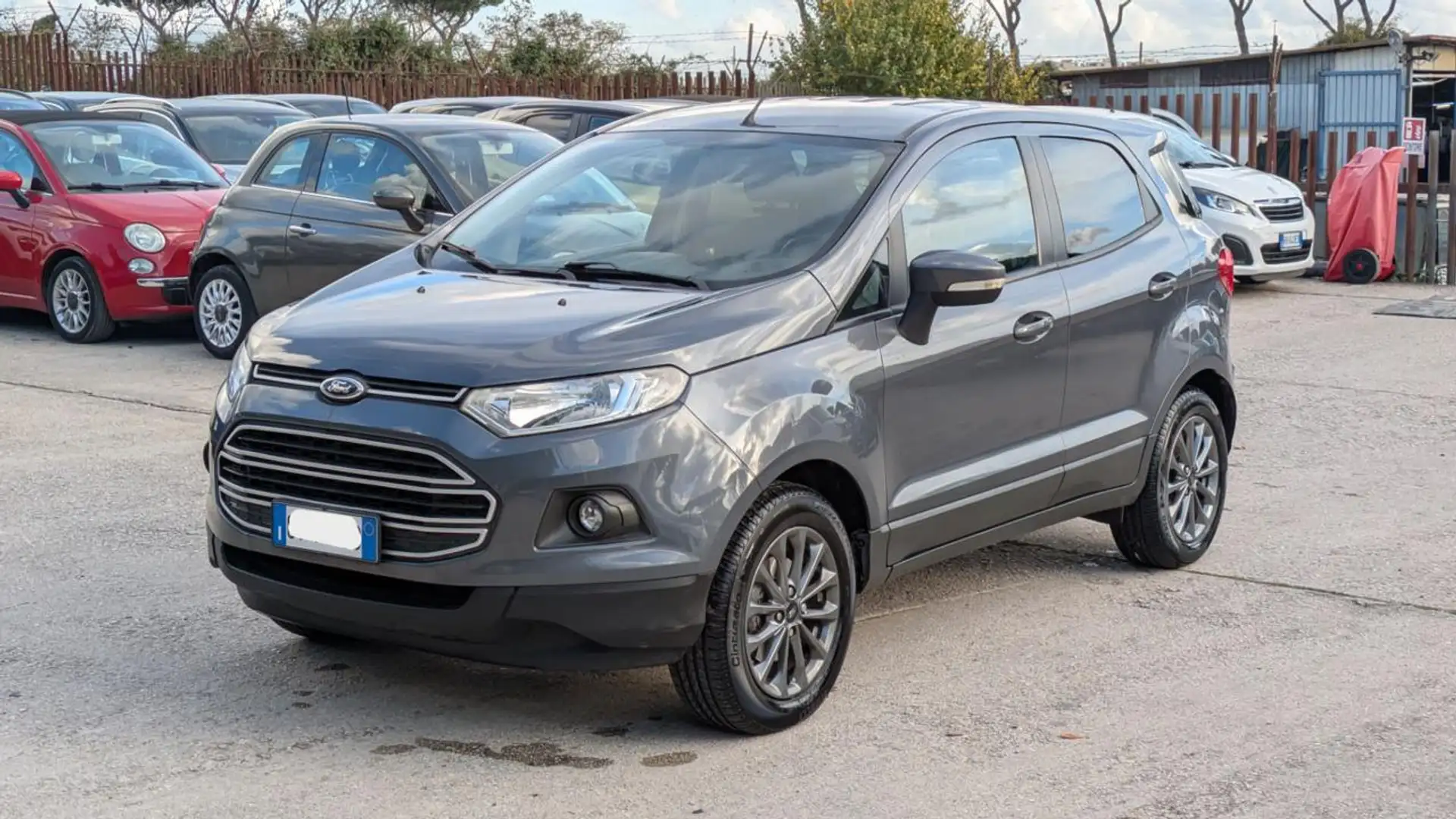 Ford EcoSport 1.0cc ECOBOOST 125cv Gris - 2