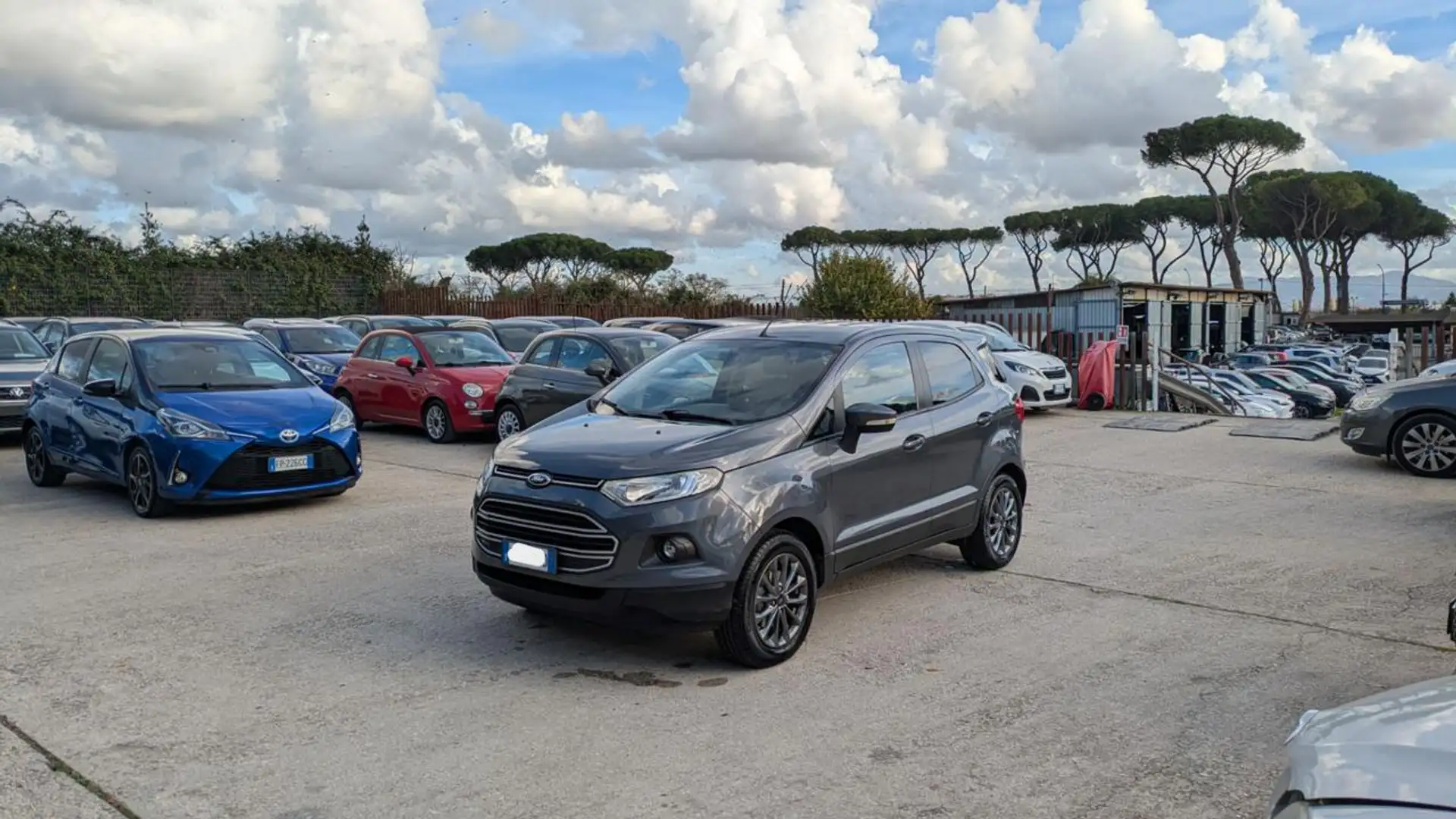 Ford EcoSport 1.0cc ECOBOOST 125cv Gris - 1