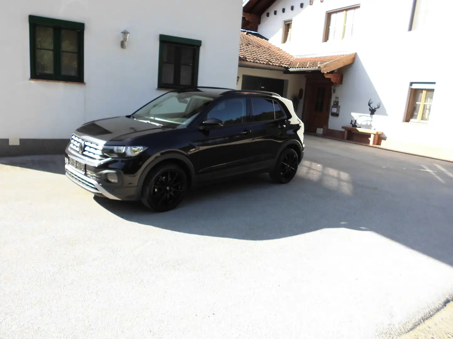 Volkswagen T-Cross 1,0 TSI Life Service neu Gutachten 4/2027 Schwarz - 2