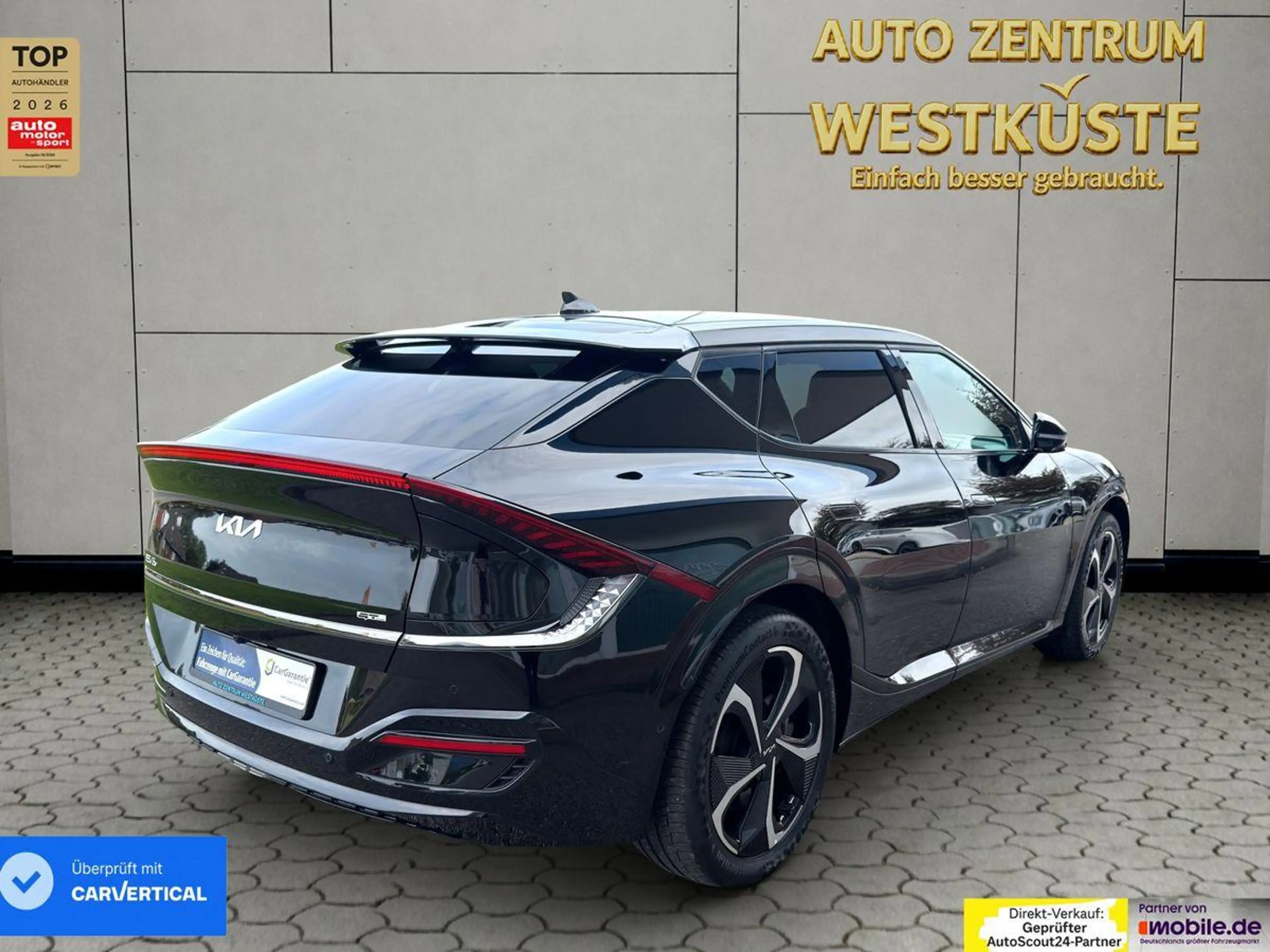 Kia EV6 GT-Line LongRange AHK HuD Meridian 96%SOH 360° — photo 11
