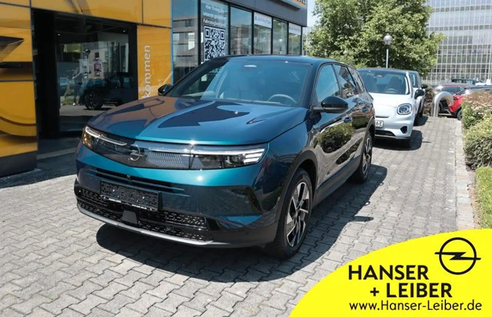 Opel Grandland X Grandland 1.2T MHEV eDCT6 GS AHK, 360°, Pano Синий - 1