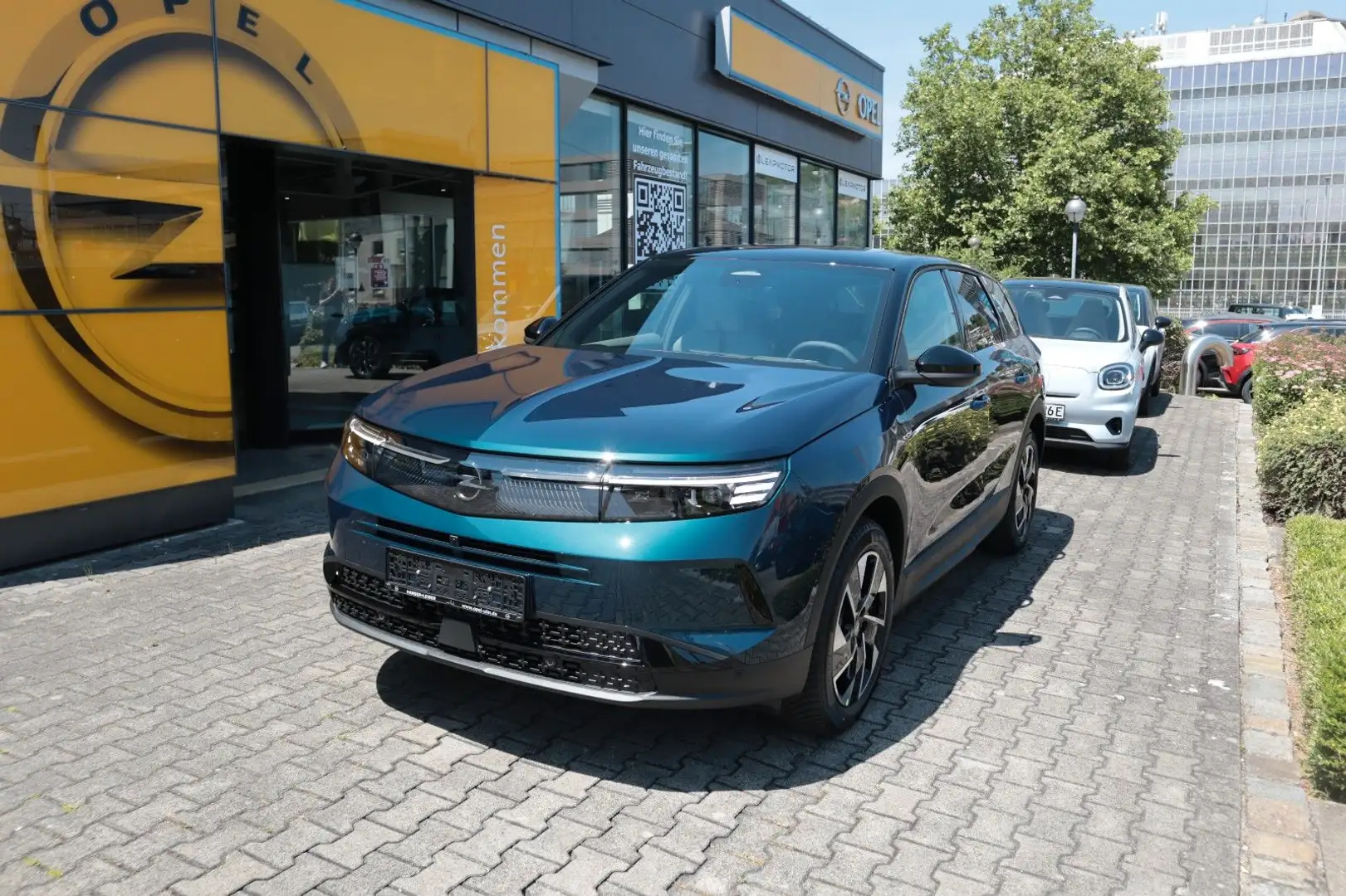 Opel Grandland X Grandland 1.2T MHEV eDCT6 GS AHK, 360°, Pano Синий - 2