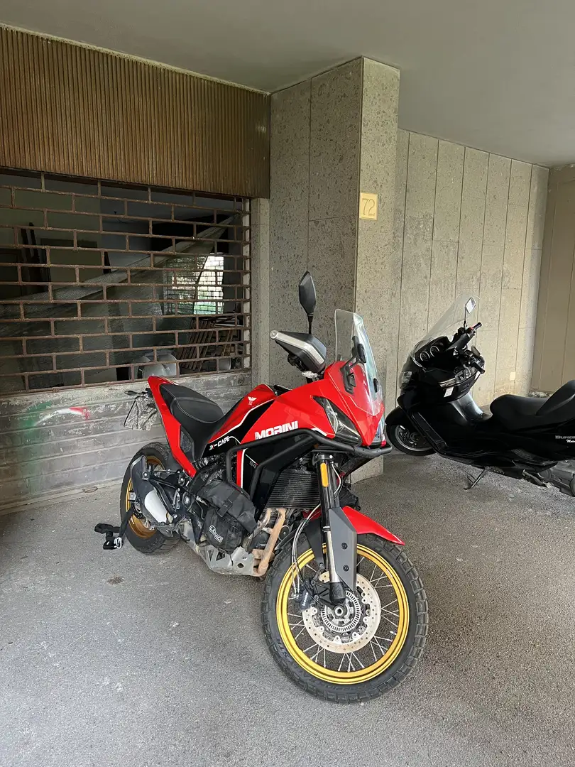 Moto Morini X-Cape Gold wheels Red - 1