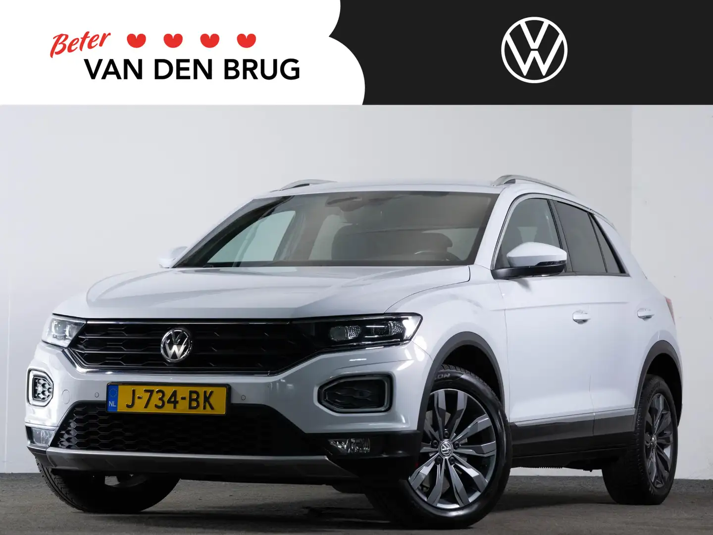 Volkswagen T-Roc 1.5 TSI 150 PK DSG Sport | LED | Achteruitrijcamer Blanco - 1