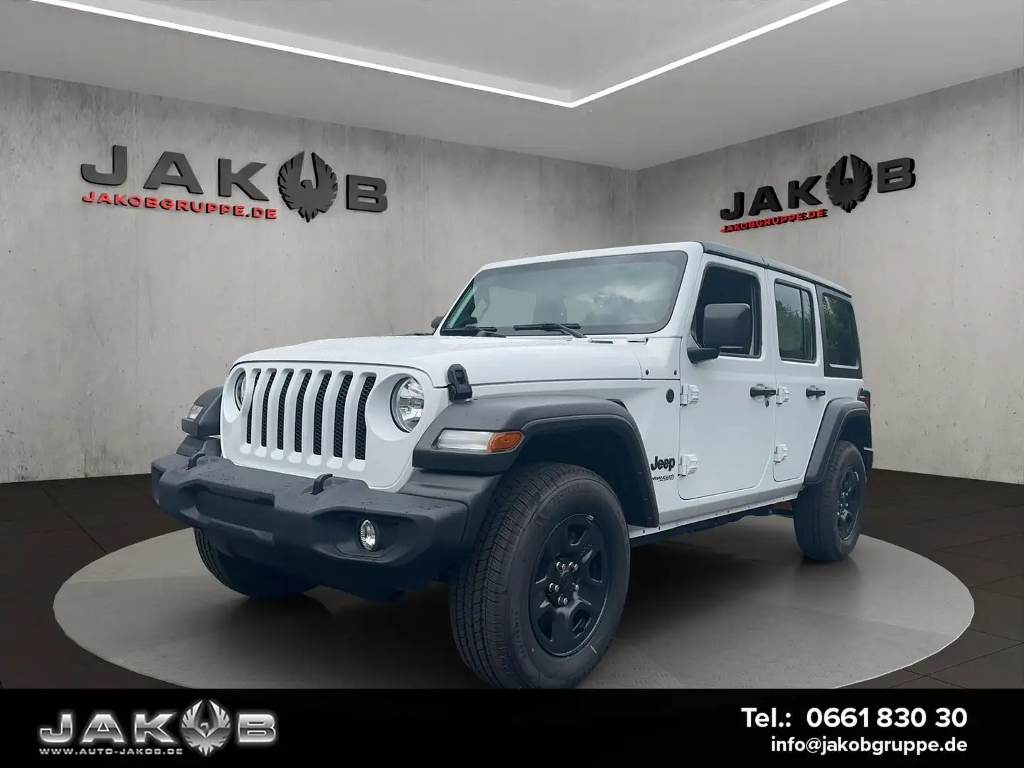 Jeep Wrangler Sport*3,0 L V6 DIESEL*Softtop*Hardtop* Bianco - 1