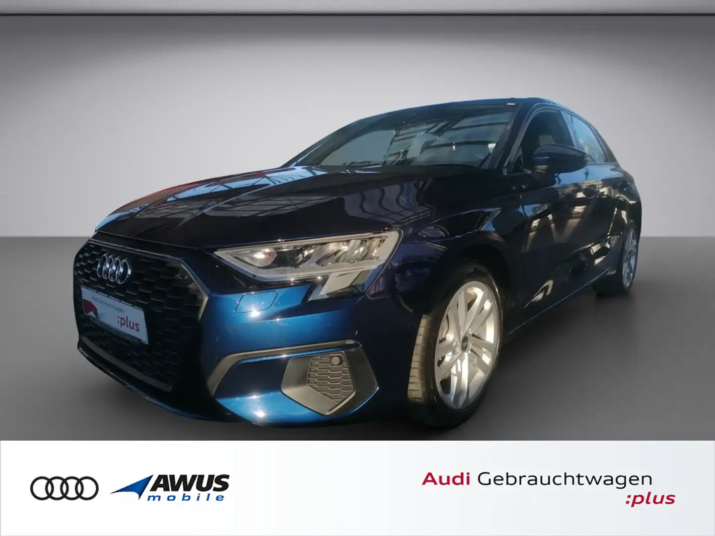 Audi A3 Sportback 35 TDI 110kW S tronic, ACC,Klima,Navi,so Blu/Azzurro - 1
