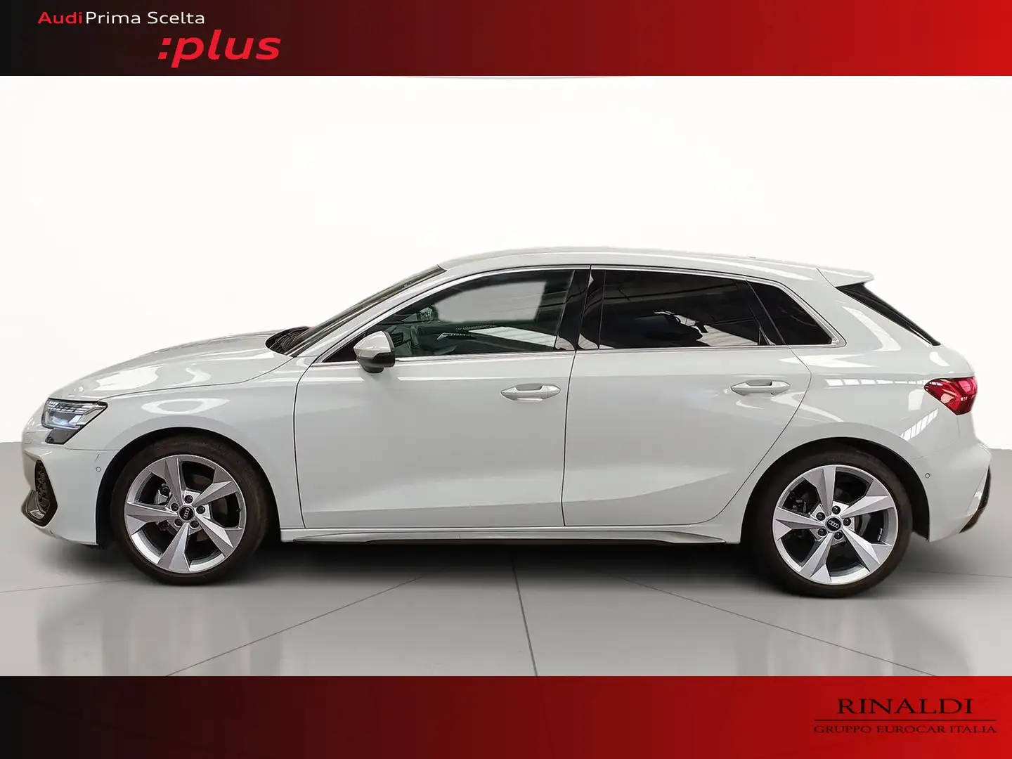 Audi A3 sportback 2.0 tdi s line edition 150cv s-tronic Bianco - 2