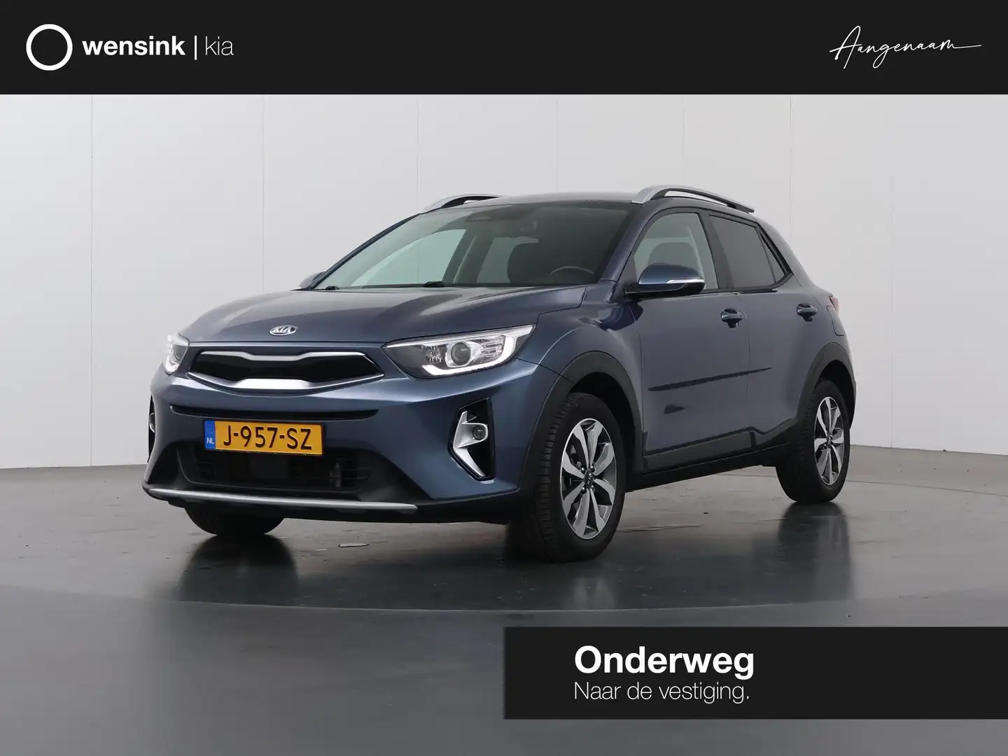 Kia Stonic 1.0 T-GDi MHEV DynamicPlusLine | Navigatie | Parke Bleu - 1